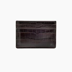 Tom Ford Line Embossed Leather Card Holder